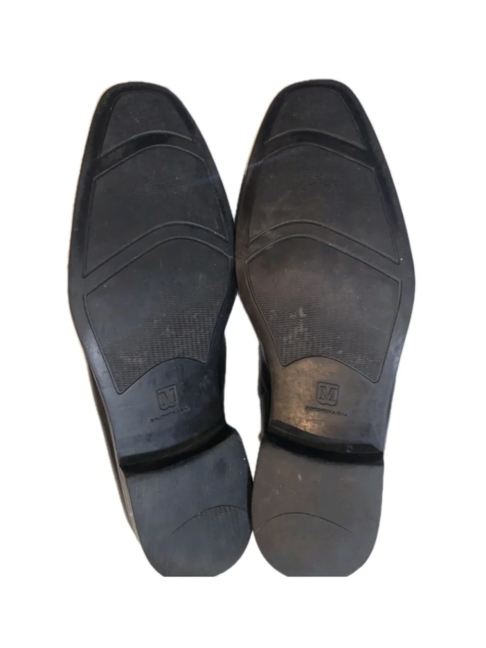 Bruno Magli PITTO Black Leather Round Toe Slip On Loafers Men’s Size 10.5M